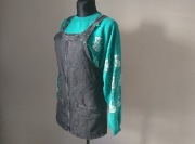 Topshop Moto jeans mini ogrodniczka lata 90 XS S