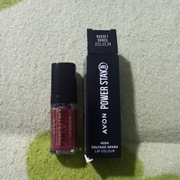 Avon Power Stay lśniąca szminka w płynie Russet Shock