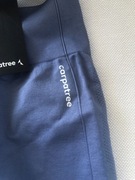 Legginsy damskie niebieskie z metką! nowe! wysoki stan S Carpatree