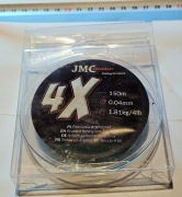 Plecionka JMC czterosplotowa 4X ZIELONA 0.04mm 150 m 1,81kg
