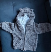 Bluza rozpinana Polar/ miś z kapturem 