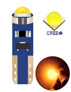 ŻARÓWKA T5 CREE ŻÓŁTA W1.2W ZAPALNICZKA DESKA ROZDZIELCZA