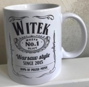 Witek Muzyk Ulicy kubek 330ml Pozytywne kubki dla 