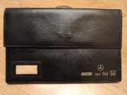 Unikatowa mała aktówka skórzana - Mercedes Benz van Dijk VINTAGE!