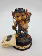 Stara kolekcjonerska figurka troll RBA Lidberg Szwecja Olofstrom