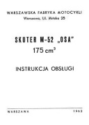 Instrukcja OBSŁUGI WFM  M 52 OSA