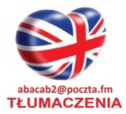 Tłumaczenia tłumaczenie prac dyplomowych ANGIELSKI