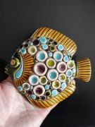 Ceramiczna dekoracja na ścianę - Ryba 