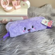 Piórnik uroczy fiolet puszysty Kawaii Cuties