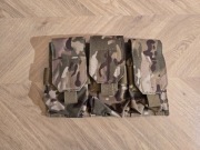 Ładownica na magazynki potrójna molle multicam ASG