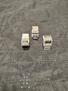 Moduł KEYSTONE GNIAZDO LAN RJ-45 KAT.5E, 60szt