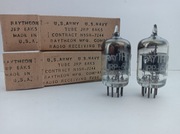 Raytheon JRP 6AK5 EF95 ~6J1 sq. gett. US Navy 2 pary NOS/NIB 1945r!