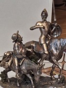 FIGURA STATUA RZEŹBA DON KICHOT I SANCHO PANSA VERONESE DESING