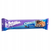 Milka Oreo Baton Czekoladowy Oreo 37g - Czekolada Nadzienie z Ciastkami