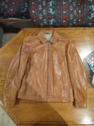 Trapper Skóra Jagnięca Męska Kurtka Wiosenna Rozmiar M