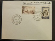 !C16 FDC Luksemburg Stara  koperta