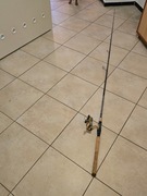 Sprzedam wędkę spining okuma Alaris 10-35g kolor srebrny-czarny