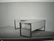 Biurko narożne Office Lux 223x170 jasno szare plus Regał Office Lux 79 cm 