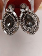 Duże kolczyki z cyrkoniami, 