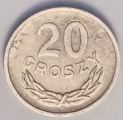 20 gr groszy 1975 r. 