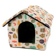 Buda domek legowisko dla psa kota do domu L