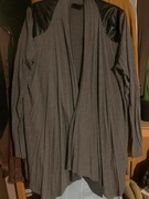 Bonprix Rainbow wdzianko żakiet narzutka oversize eco skóra duże