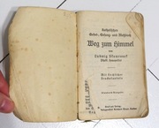 Weg zum himmel modlitewnik niemiecki 1936 rok mały