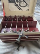 2 komplety podstawek pod sztućce „Koziołki”, 2x6szt