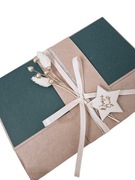 Folder pudełko teczka etui koperta na zdjęcia świąteczna Wesołych Świąt 