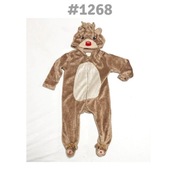 Pajacyk świąteczny strój świąteczny Renifer Cool club 68-74cm 6-9 miesięcy