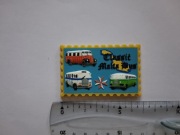 Magnes na lodówkę - 294g. MALTA Autobusy GUMOWY