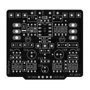 CKK SCREAM HONEY OVERDRIVE REPLIKA - PŁYTKA PCB