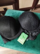 Biustonosz czarny 110 d na fiszbinach 