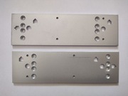 DORMA - Płyta montażowa do TS 71 / TS 72 - srebrna