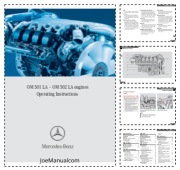 Mercedes OM 501 OM 502 Operator Manual Instrukcja obsługi konserwacji