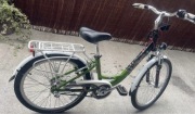 Rower dziewczęcy biało-zielony 24’ FOLTA