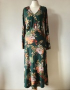 Kolorowa sukienka boho INDISKA roz. XS