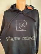 Bluza męska z kapturem Pierre Cardin L czarna nowa  