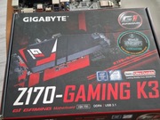 PŁYTA GA-Z170-Gaming K3-EU+PROCESOR INTEL I5-6500+PAMIĘĆ KINGSTON 8GB 