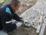 kostka granitowa,łupek układanie