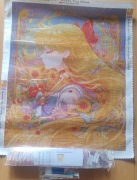 Zestaw do haftu diamentowego sailor moon 40x50 diamenciki kwadratowe  