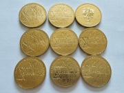 POWSTANIE W GETCIE 9 sztuk Monety MENNICZE 2008