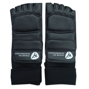 Ochraniacze na stopy taekwondo WTF MMA boks karate czarne 