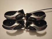 Komplet klamek wewnętrznych chrom focus mk1