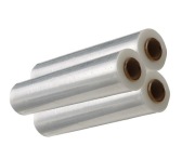 3 rolki foli stretch po 3kg transparent 23 mic