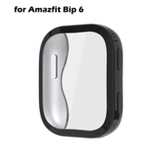Etui Amazfit Bip 6 pełne silikonowe czarne