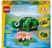 LEGO Creator 3 w 1 31377 Żółw i kwiat lilii wodnej