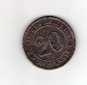 Niemcy - 20 pfennig 1887