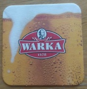 Podkładka piwa marki Warka. Nowa.
