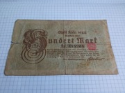 Hundert Mark 1922r Niemcy